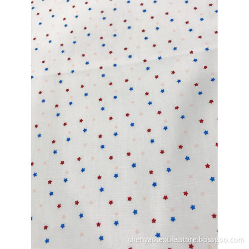 100%Cotton Poplin Reactive Printing Fabric